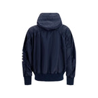 Black Cotton Shell Jacket