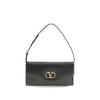 Black Calf Leather Bos Taurus Shoulder Bag