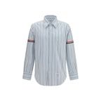 Blue Cotton Dress Shirt