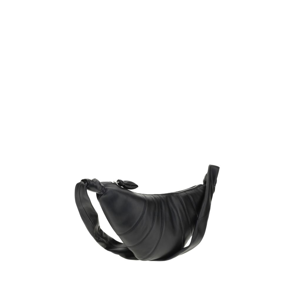 Black Calf Leather Bos Taurus Shoulder Bag