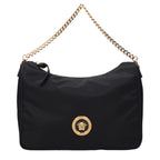 Black Fabric Handbag