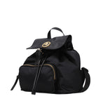 Black Fabric Backpack