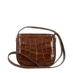 Brown Leather Crossbody Bag