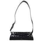 Black Leather Crossbody Bag