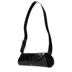 Black Leather Crossbody Bag
