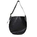 Black Leather Crossbody Bag