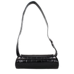 Black Leather Crossbody Bag