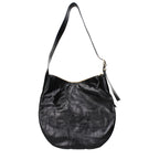Black Leather Crossbody Bag
