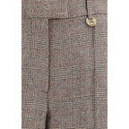 Beige Wool Oves Aries Dress Pants