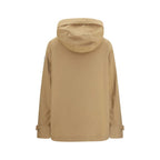 Beige Polyamide Shell Jacket