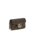 Brown Calf Leather Bos Taurus Handbag