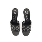 Black Polyamide Mules