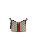 Beige Fabric Handbag