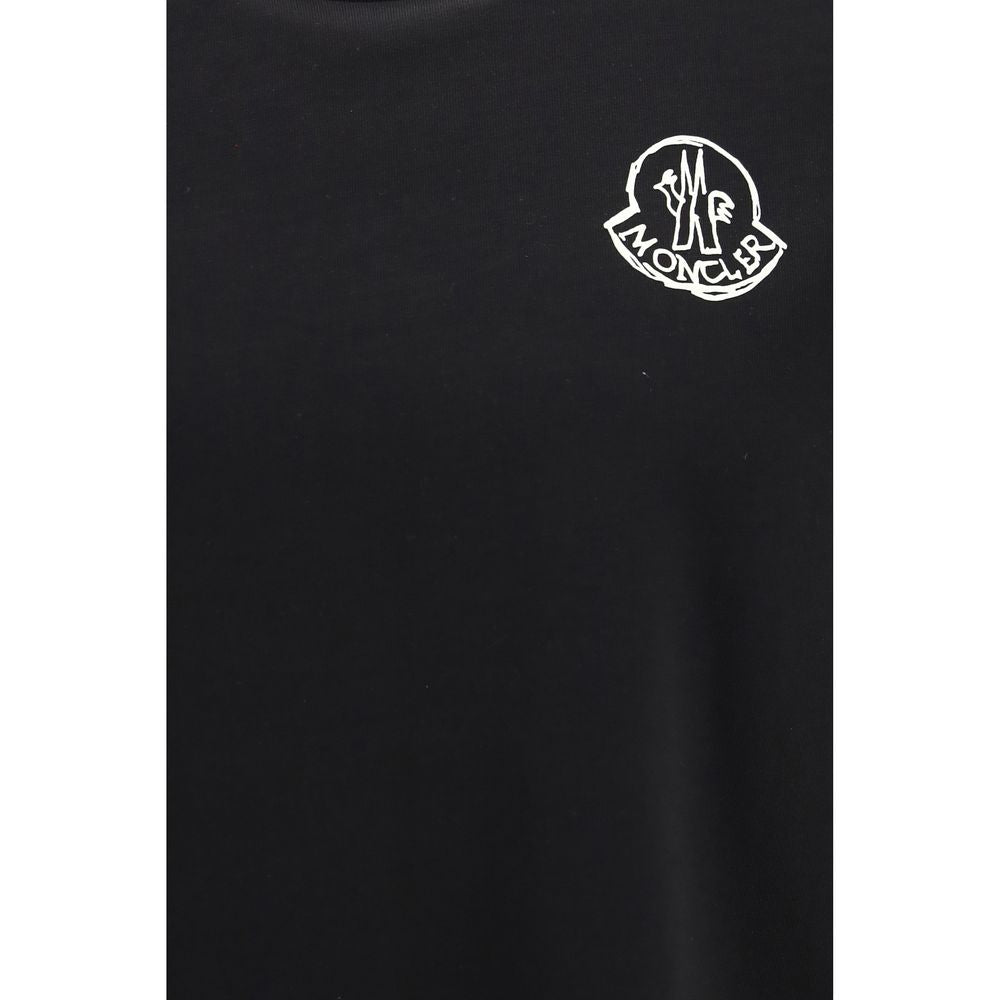 Black Cotton T-Shirt