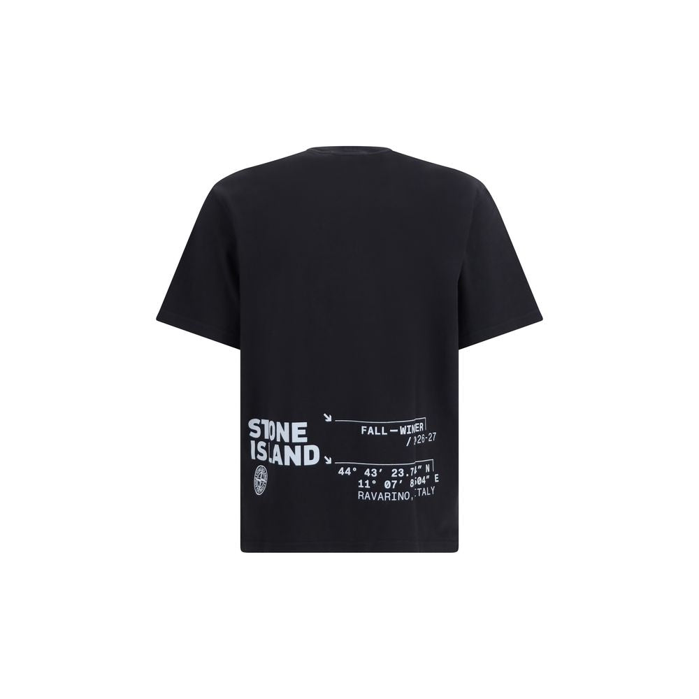 Black Cotton T-Shirt