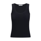 Black Viscose Tank Tops