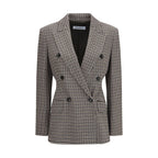 Multicolor Viscose Blazer