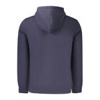 Blue Cotton Men's Hoodie