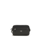 Black Calf Leather Bos Taurus Shoulder Bag