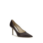 Brown Calf Leather Bos Taurus High Heel Pumps