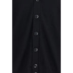 Black Wool Oves Aries Cardigan