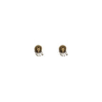 Gold Brass Earrings