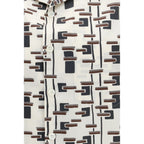 Beige Cotton Pattern Shirt
