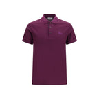 Purple Cotton Polo Shirt