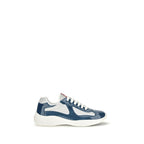 Blue Calf Leather Bos Taurus Athletic Sneakers