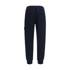 Blue Cotton Joggers (Workout Pants)