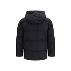Black Goose Down Full-Length Jacket