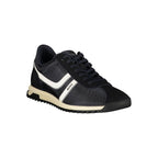 Blue Polyurethane Men's Sneaker