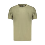 Green Cotton Men's T-Shirt