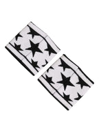Men Set White Black Wool Logo #DGMILLENNIALS Wristband