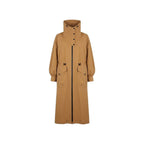 Brown Polyester Coat