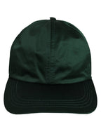 Men Deep Green Cotton Baseball Cap 6 Panels Hat