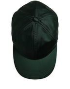Men Deep Green Cotton Baseball Cap 6 Panels Hat