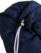 Men Navy Blue Polyester Baseball Capello Hat