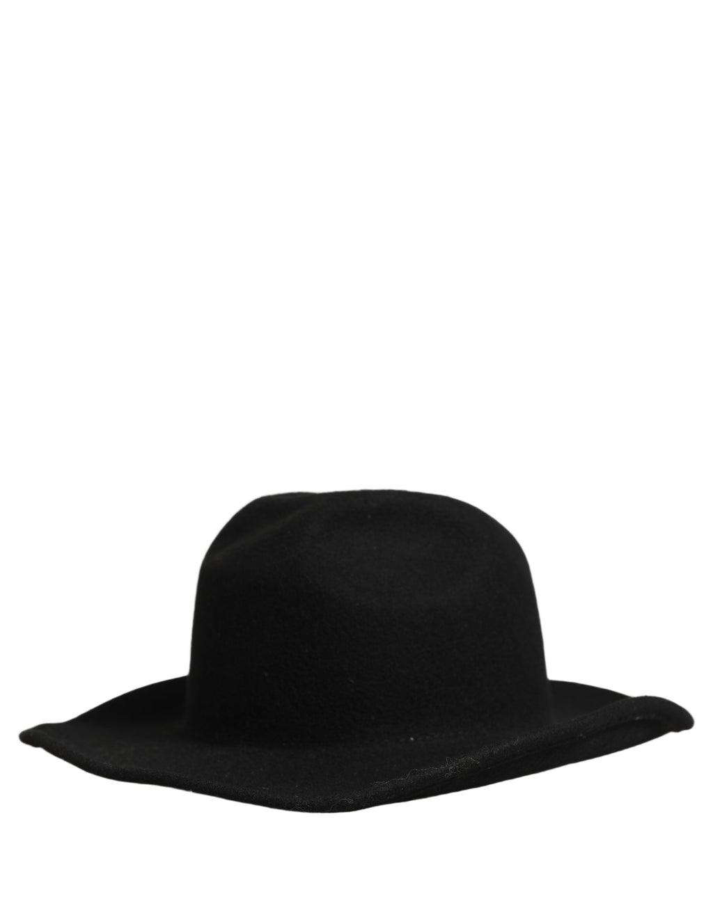 Men Black Classic Wide Brim Fedora Capello Hat