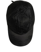 Men Black DG Monogram Baseball Capello Hat