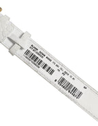 White Embossed Leather Gold Buckle Belt Strap Bracelet