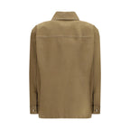 Bicolor Cotton Denim Jacket