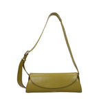 Green Leather Crossbody Bag