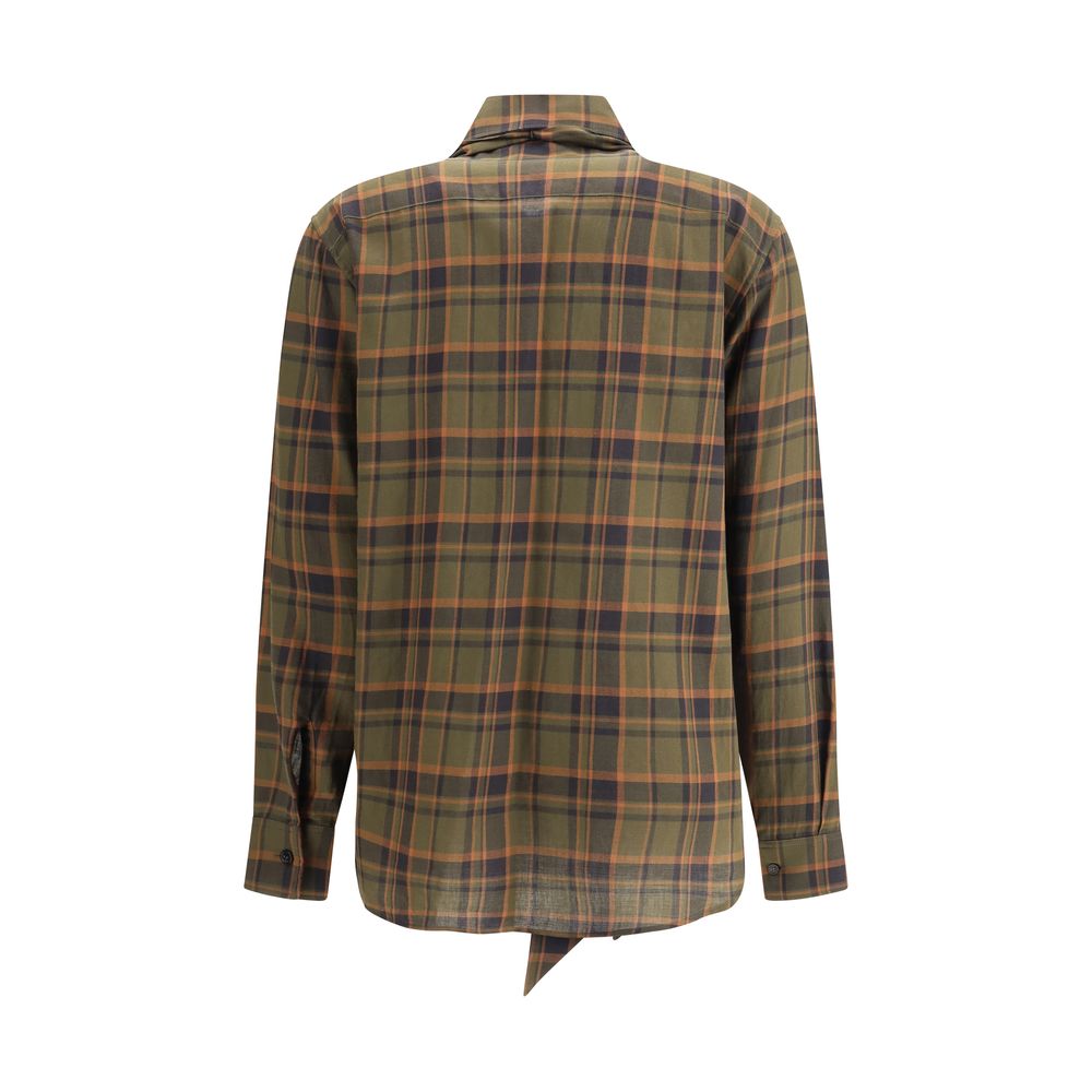 Bicolor Cotton Shirt
