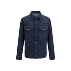 Blue Cotton Denim Jacket