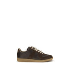 Brown Calf Leather Bos Taurus Low Top Sneakers