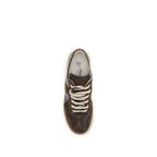 Brown Calf Leather Bos Taurus Low Top Sneakers