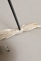Men White 100% Silk Adjustable Neck Papillon Bow Tie