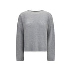 Gray Cashmere Sweatshirt
