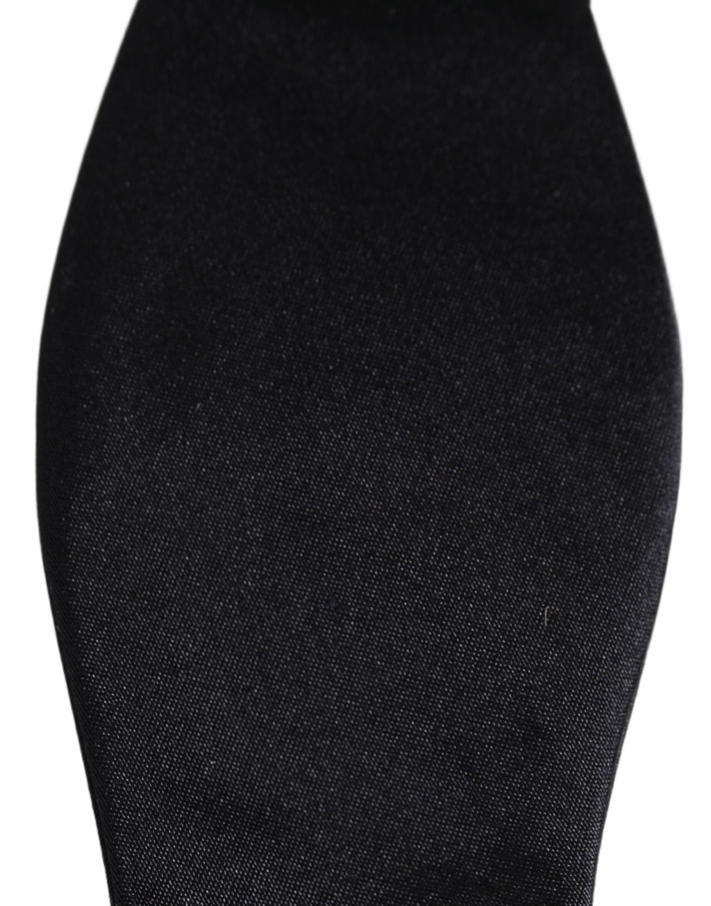 Men Black 100% Silk Adjustable Neck Papillon Bow Tie